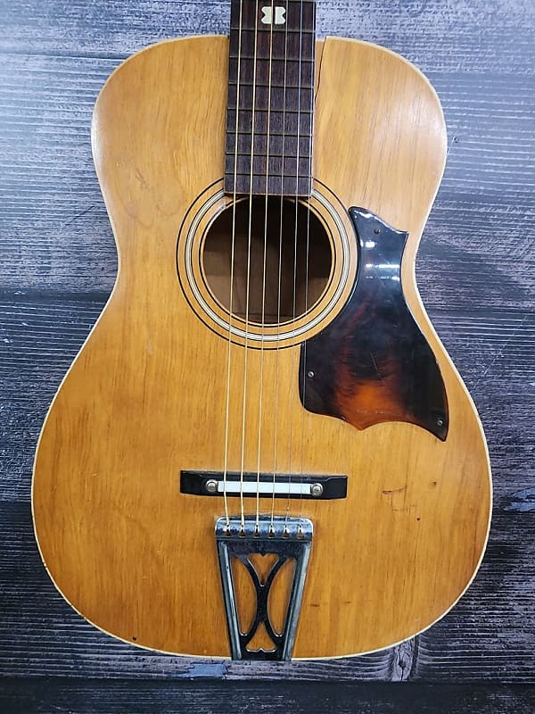 10%値下げ　Stella HARMONY vintageguitar Vintage 1960's Stella Harmony Acoustic Guitar in very good