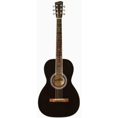 Savannah SGP-12-BK 0-Style Acoustic Guitar, Black for sale