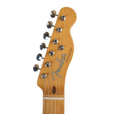 Fender Vintera 50s modified Telecaster Sea Foam Green electric guitar image 17