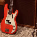 Fender Precision Bass 1963 Riggio Fiesta Red Refin Pre-CBS Original Parts