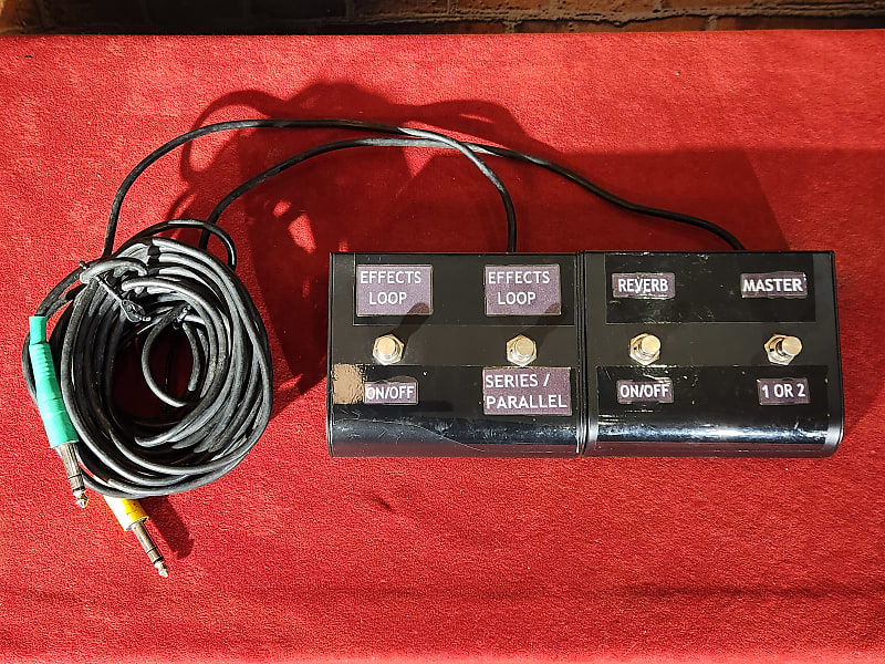 4Button Footswitch Reverb, Effects Loop & Channel Reverb