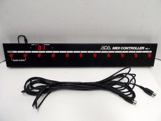 ADA MC-1 MIDI Control Foot Switch Pedal Guitar FX Effects MP