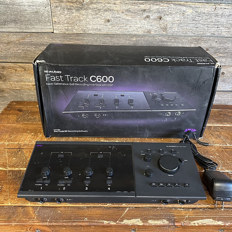 M-AUDIO Fast Track C600/ Pro Tools SE 美品 M-Audio Fast Track C600 | Sweetwater