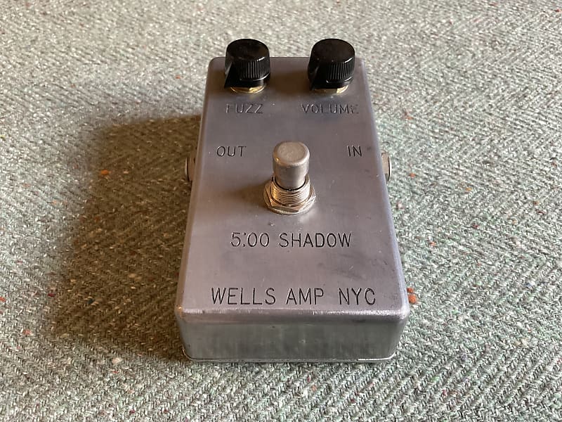 Wells Amps Nyc 5:00 Shadow Fuzz face ONE OF THE FIRST ONES
