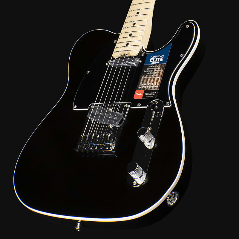 Fender American Elite Telecaster Mystic Black w/ Maple Fingerboard 2019