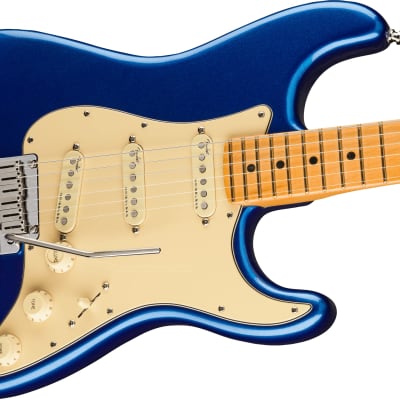 Fender American Ultra Stratocaster - Cobra Blue with Maple Fingerboard image 4