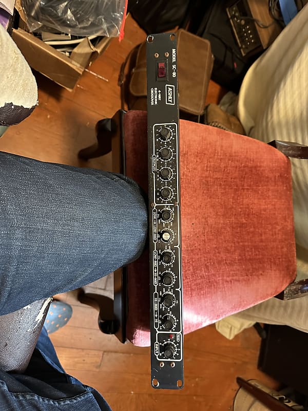 Ashly sc80 4 way electronic crossover rack mount unit Reverb