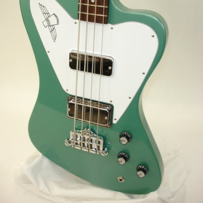 2021 Gibson Thunderbird Bass Guitar, Inverness Green w/ Non-reverse Headstock w/ Case & Candy image 4