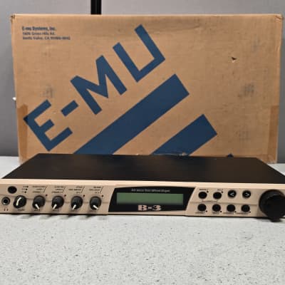 E-MU Systems B-3 Rackmount 64-Voice Tone Wheel Organ 2002 - Silver