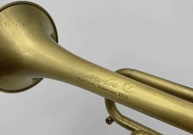 Lawler C7 Large Bore Bb Trumpet Scratch Lacquer | Reverb