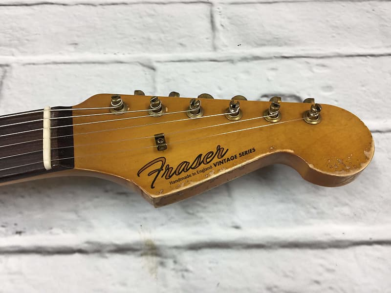 Fraser Guitars Aged Vintage Style Artist Series JM Black 1