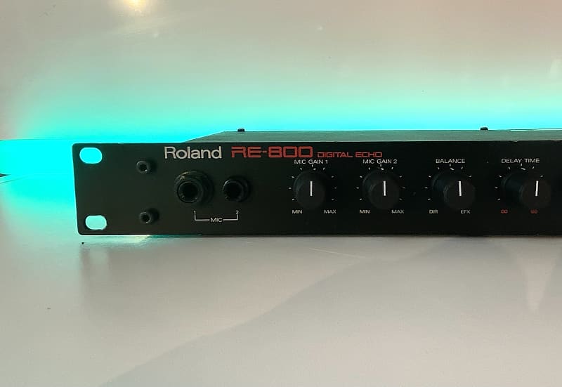 Roland Re 800 90's reverb - delay very rare ! / 100% fully working