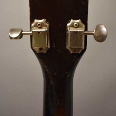 1950s-60s Harmony H1215 Archtop Tenor Guitar Sunburst image 6