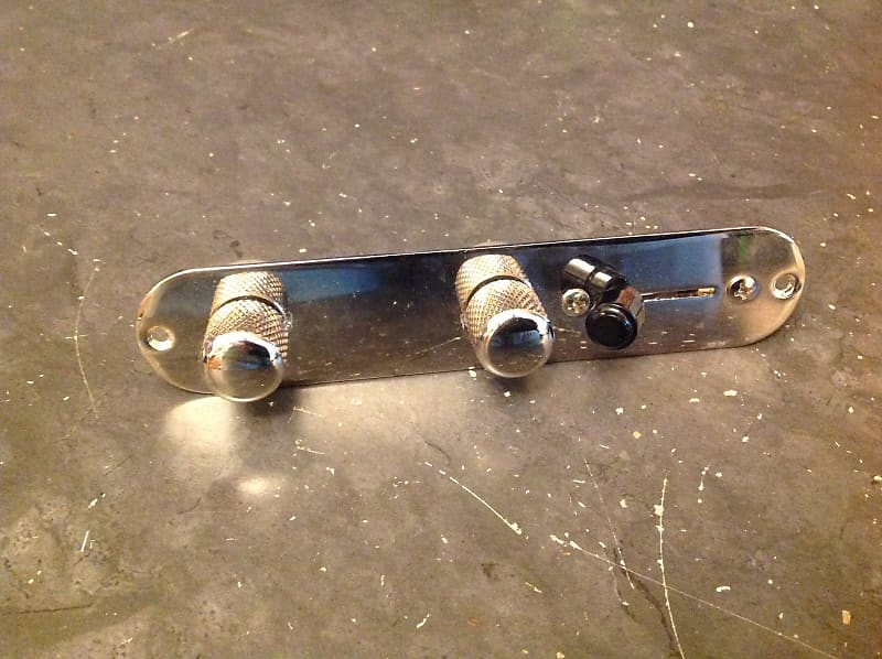 Fender Telecaster Control Plate Chrome Import Reverb
