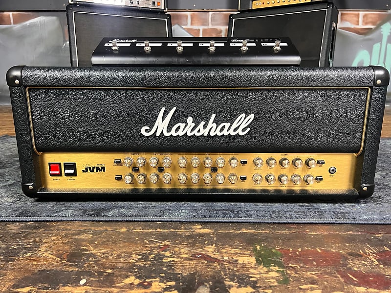 Marshall JVM410HJS Joe Satriani Edition 4-Channel 100-Watt Guitar 