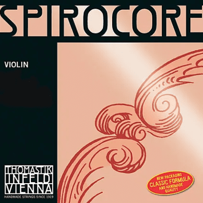 Thomastik-Infeld S519 Spirocore Chrome Wound Spiral Core 3/4 Violin String Set - Medium