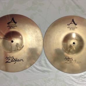 Zildjian 14" A Custom Projection Hi-Hat Cymbals (Pair) 1997 - 2009