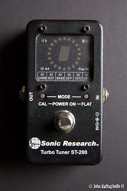Sonic Research Turbo Tuner ST-200 Strobe Tune 2008 | Reverb