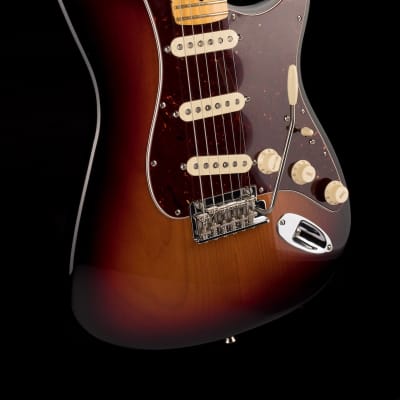 Used Fender American Professional II Stratocaster 3-Tone Sunburst with OHSC image 10