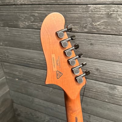 Fender Squier Contemporary Active Starcaster Semi Hollow Body Electric Guitar - Shoreline Gold image 11