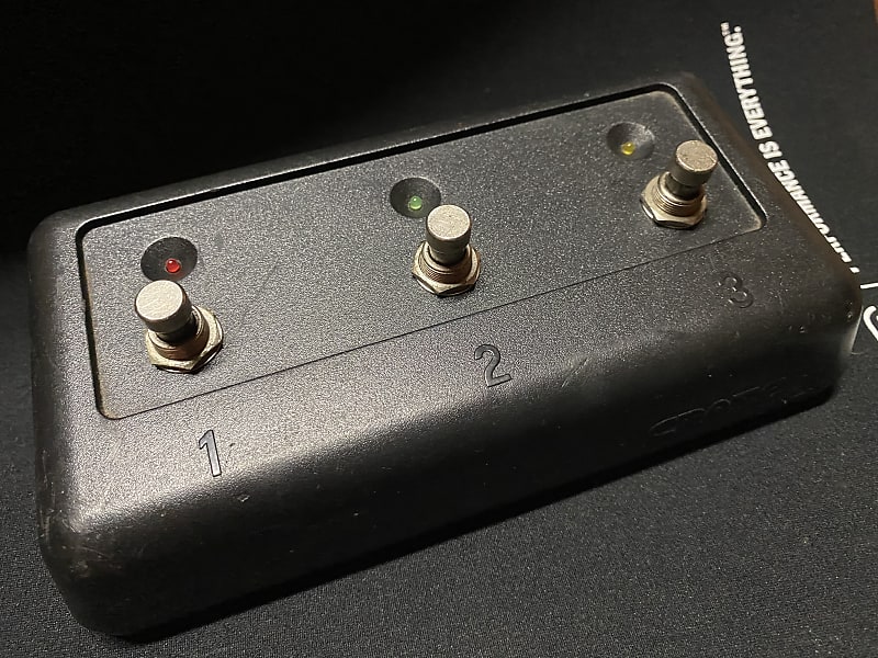 Crate CFS3 3Button Footswitch Reverb