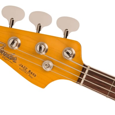 Fender American Vintage II 1966 Jazz Electric Bass Left-Hand, Rosewood Fingerboard, 3-Color Sunburst image 6