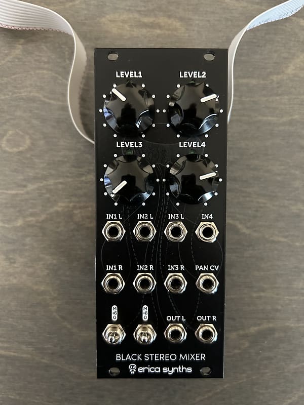 Erica Synths - Black Stereo Mixer v3