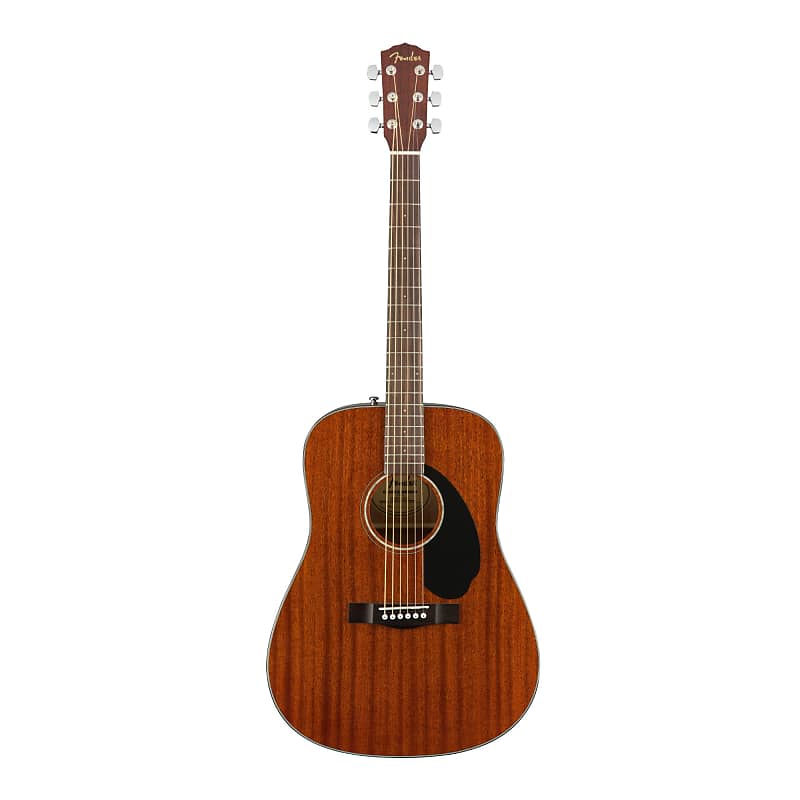 Fender CD-60S Dreadnought 6-String Acoustic Guitar (Right-Hand, All-Mahogany) image 1