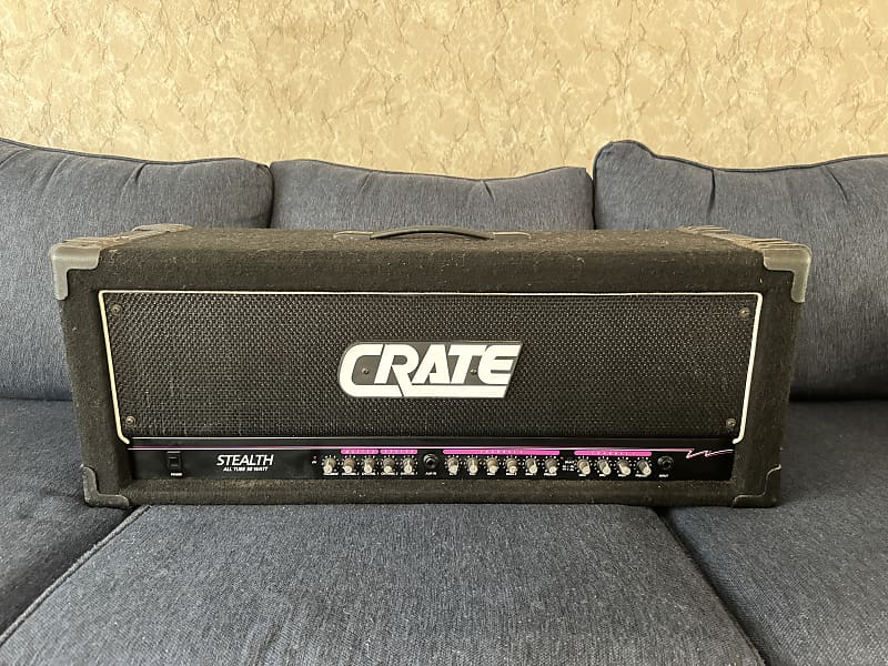 Crate GT-50H Stealth 1990’s Amp Head | Reverb