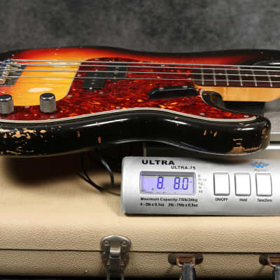 1963 Fender Precision Bass - Sunburst - OHSC image 18