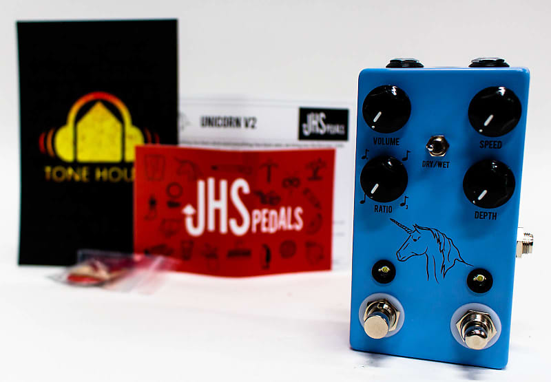 JHS Pedals Unicorn V2 Analog Uni‑Vibe Guitar Effects Pedal - New image 1