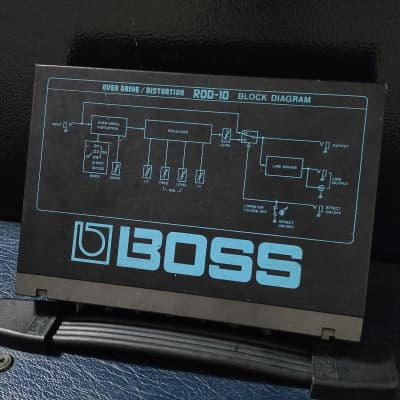 Reverb.com listing, price, conditions, and images for boss-rod-10-overdrive-distortion-half-rack