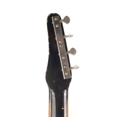 Vintage Silvertone Model 1444 Bass Black 1965 image 9