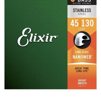 Elixir 45/130 Nanoweb Stainless Steel