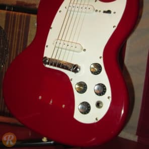 値下げ　kalamazoo kg-2 赤 Kalamazoo (Gibson) KG-2 Dakota Red 1960's – L'instrumenterie