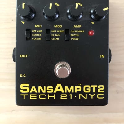 美品 1999年購入 TECH21 ( テック21 ) Sansamp GT2 TECH 21 SANSAMP GT2 | REVIEW - Guitar Interactive Magazine
