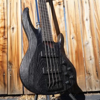 ESP LTD SIGNATURE MLB-4 Black Blast Mike Leon 4-String Electric Bass Guitar (2024) image 6