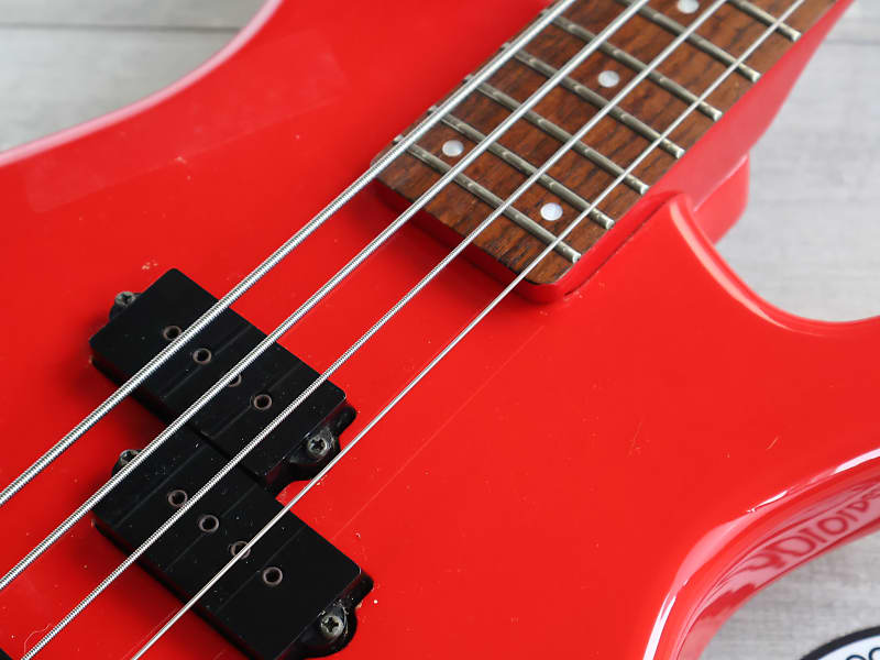 1992 Rockoon Japan (by Kawai) RHB-42 Bass (Red) | Reverb