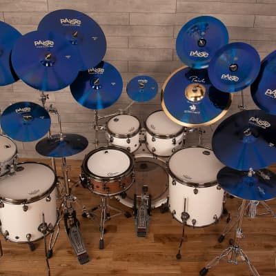 PAISTE 14" 900 COLOR SOUND SERIES BLUE CHINA CYMBAL image 4