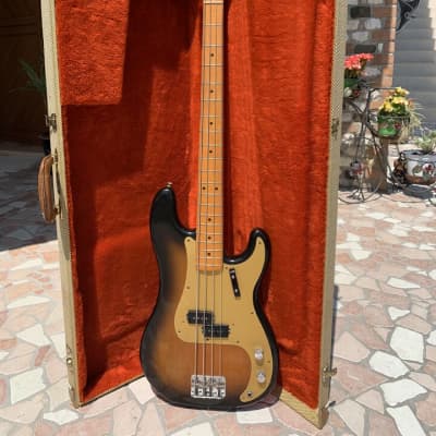 Fender Precision Bass FULLERTON ERA American Vintage Reissue '57 - 1983 - sunburst image 3