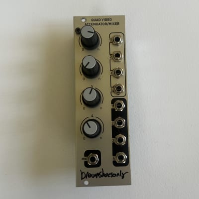 brownshoesonly Quad Video Attenuator/Mixer 2012 - silver