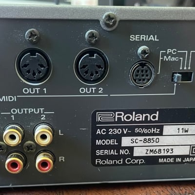 Roland ROLAND SC-8850 Sound Canvas 1999 - Gris Metal image 4
