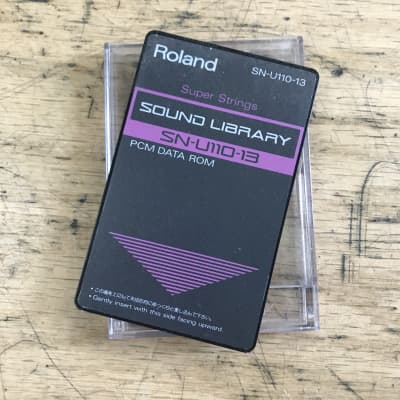 Roland SOUND LIBRARY 音源拡張カード SN-U110-01 roland-roland-sn-u110-05-sound
