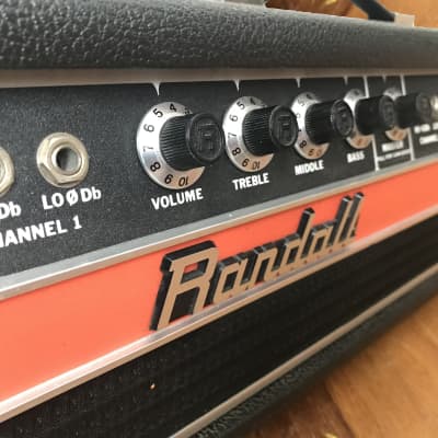 Randall Commander RB-120 Bass Head, Solid State image 2