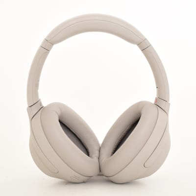 Sony WH-1000XM4 Wireless Active Noise Canceling Over-Ear Headphones - Silver image 1