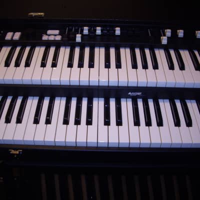 Crumar Mojo Suitcase Double Manual Organ 2022 and pedalboard.