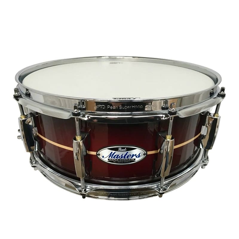 PEARL MCT1465S/C 836 14X6.5 MCT Red Burst Snare Drum