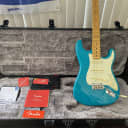 Fender American Professional II Stratocaster with Maple Fretboard and Fender Locking Tuners- Miami Blue