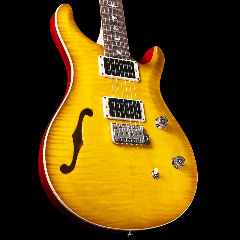 PRS CE24 Semi Hollow Guitar in McCarty Sunburst Reverb