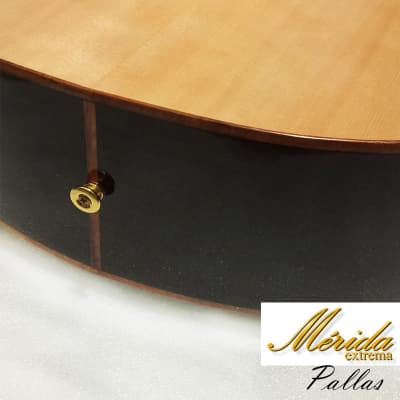 Merida Pallas Solid Engelmann Spruce & Rosewood Grand Concert Cutaway acoustic guitar image 9